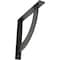 Ekena Millwork Bulwark Steel Bracket, Antiqued Silver 2"W x 14"D x 14"H BKTM02X14X14BUASV - alternate 1